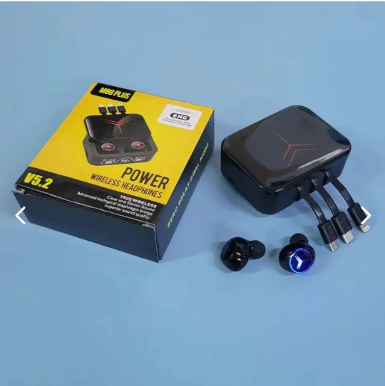 ChargePod™ M88 PLUS POWER BANK CON AURICULARES INTE