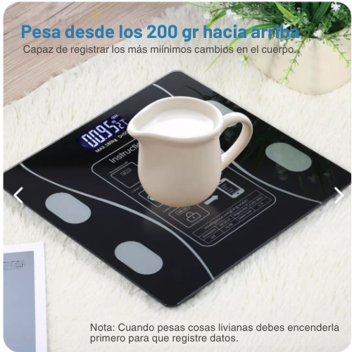 FitMonitor™ Báscula Digital Peso Corporal