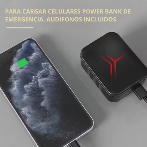 ChargePod™ M88 PLUS POWER BANK CON AURICULARES INTE