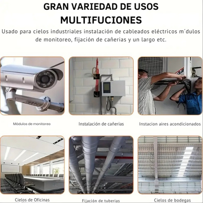 ClavoJet™  PISTOLA MANUAL DE CLAVOS + 20 CLAVOS