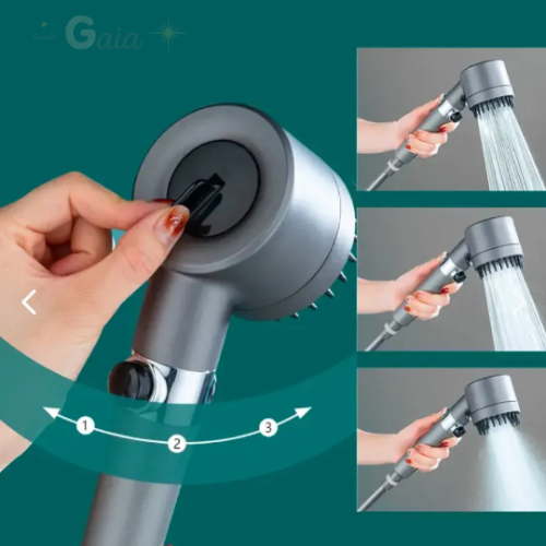 AquaPulse™ Cabezal de ducha masajeador.