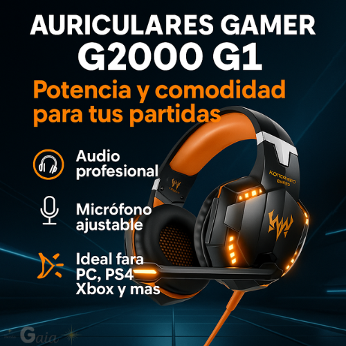 SoundStorm™ Auriculares Gamer con Micrófono G2000 G1