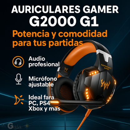 SoundStorm™ Auriculares Gamer con Micrófono G2000 G1