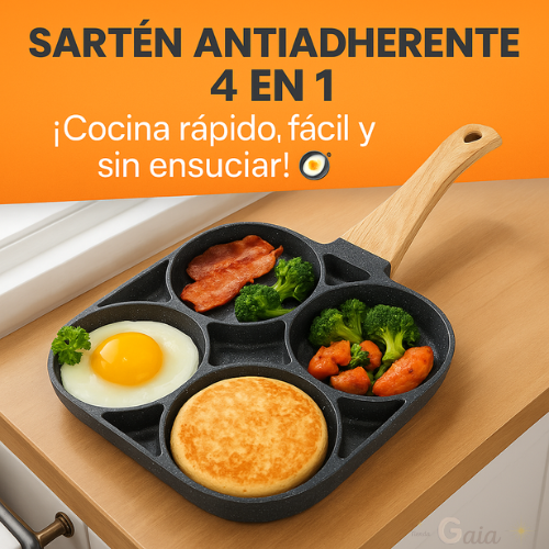 QuickPan™  Sarten 4 espacios